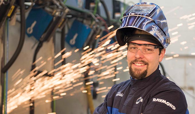 Mark Hartwig, The Raymond Corporation, Raymond Welding