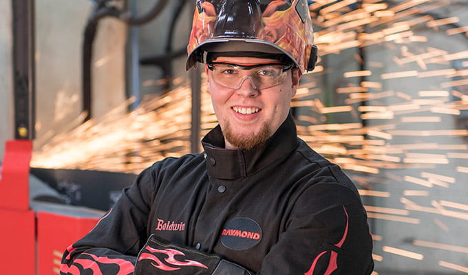 welding competition, silver medal