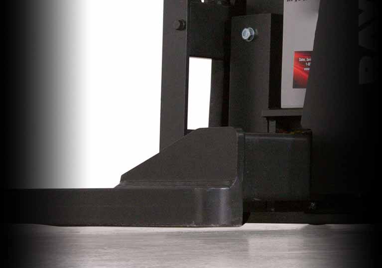 Raymond 6210 Walkie Straddle Stacker; Walkie Pallet Stacker with ductile iron frame