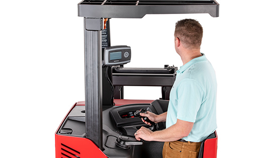 stand up forklift, mini mast, counterbalanced truck