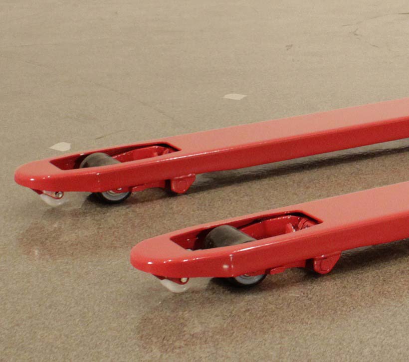 Raymond PST23 Hand Pallet jack fork profile