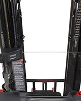 Raymond Reach-Fork Trucks with Vantage Point Camera for High Racking Applications
