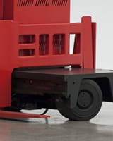 Raymond sideloader long load forklift auxiliary fork carriage