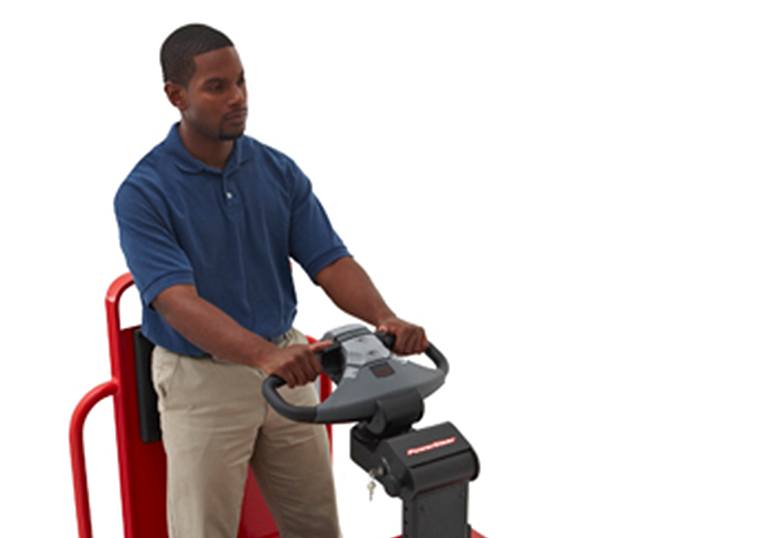 Raymond 8610 tow tractor control handle