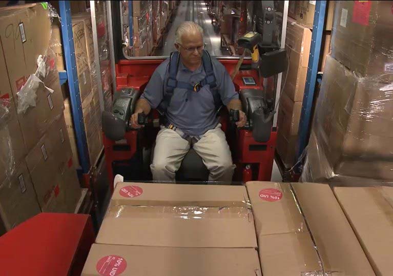 Raymond Transtacker Fine Fork Positioning