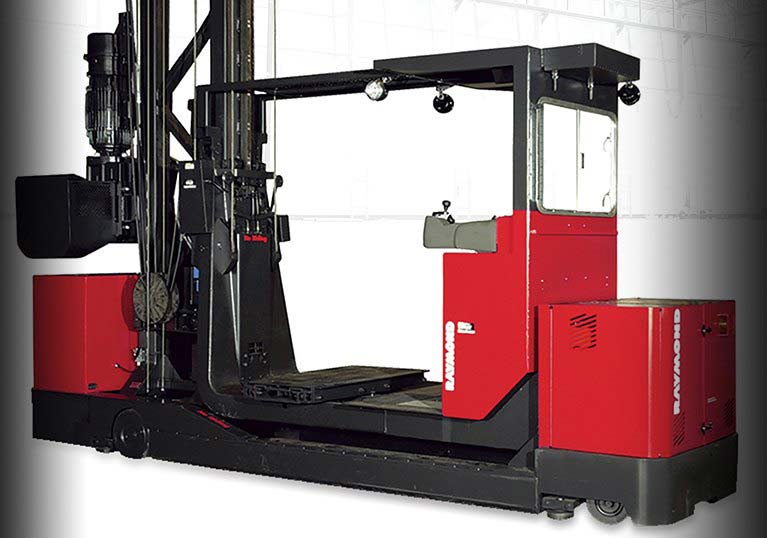 Raymond Transtacker with Unique Wheel Arrangement